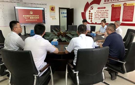 【发挥建党精神 推进刷新攻坚】学讲话悟精神 “实”字领先见行动